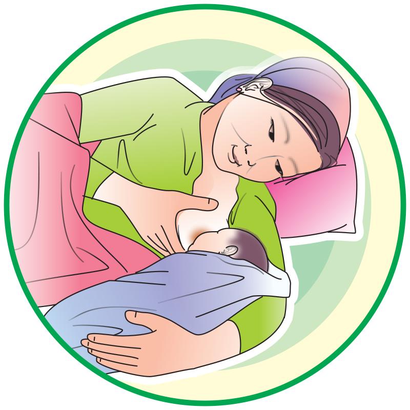 Breastfeeding - Breastfeeding at night - 02 - Kyrgyz Republic