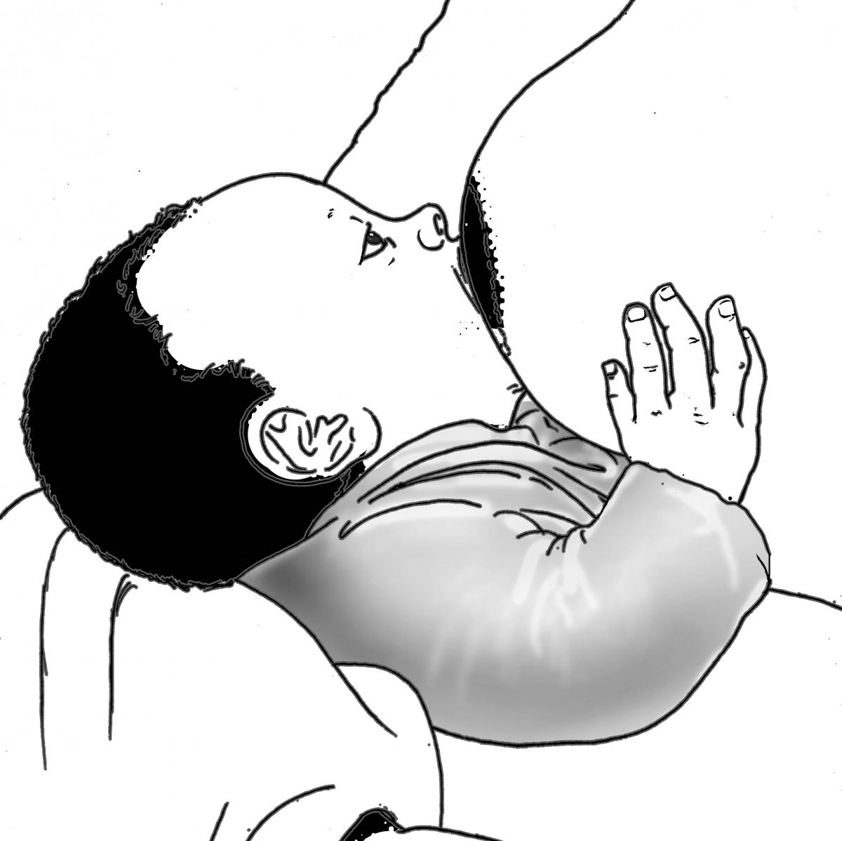 Breastfeeding - Breastfeeding good attachment 0-6 mo - 06A - Non-country specific