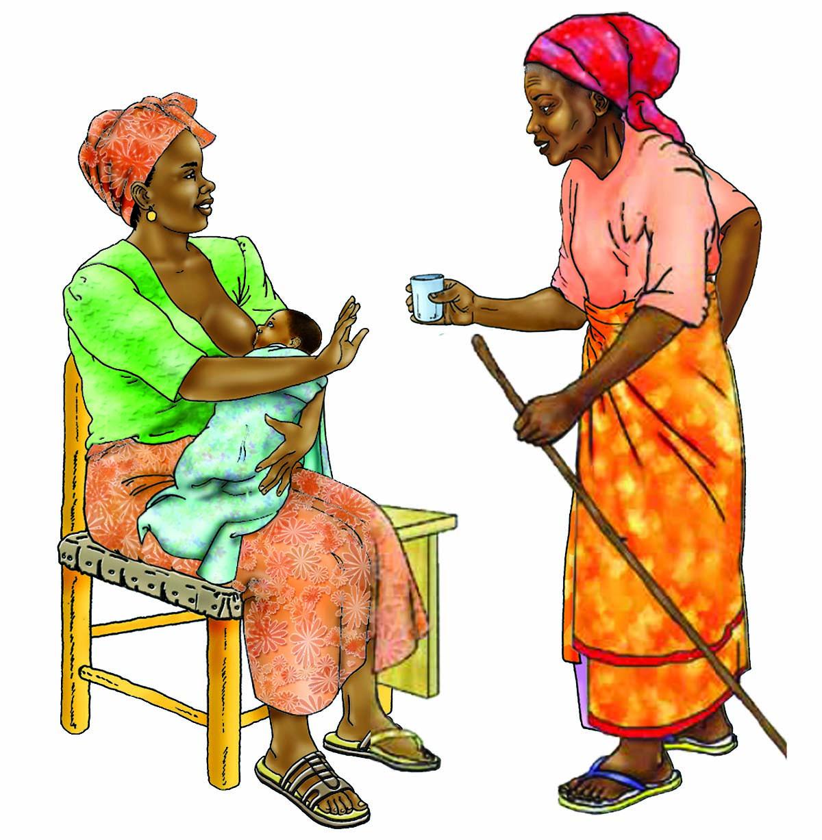 Breastfeeding - No water 0-6 mo - 01 - Niger
