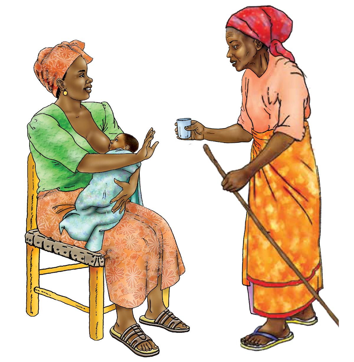 Breastfeeding - No water 0-6 mo - 01 - Niger
