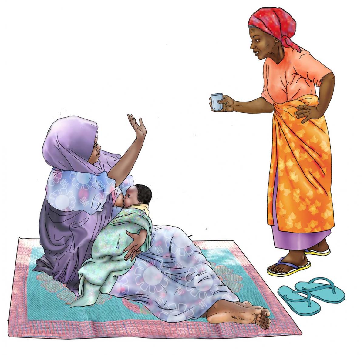Breastfeeding - No water during breastfeeding 0-6 mo - 03 - Niger