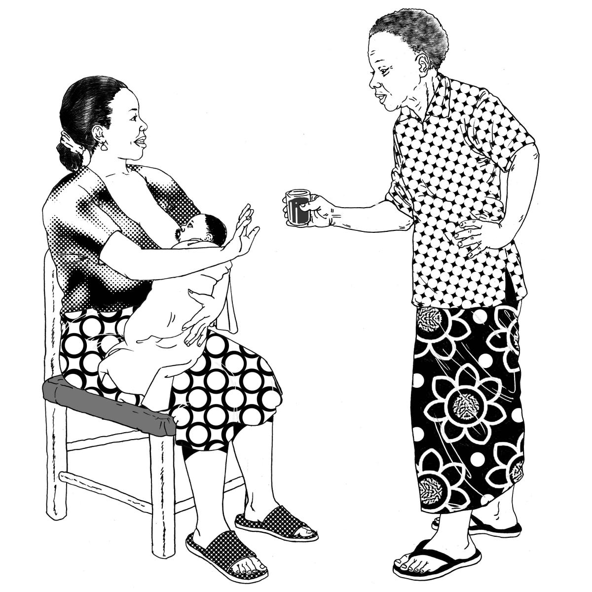 Breastfeeding - No water during breastfeeding 0-6 mo - 01 - Non-country specific
