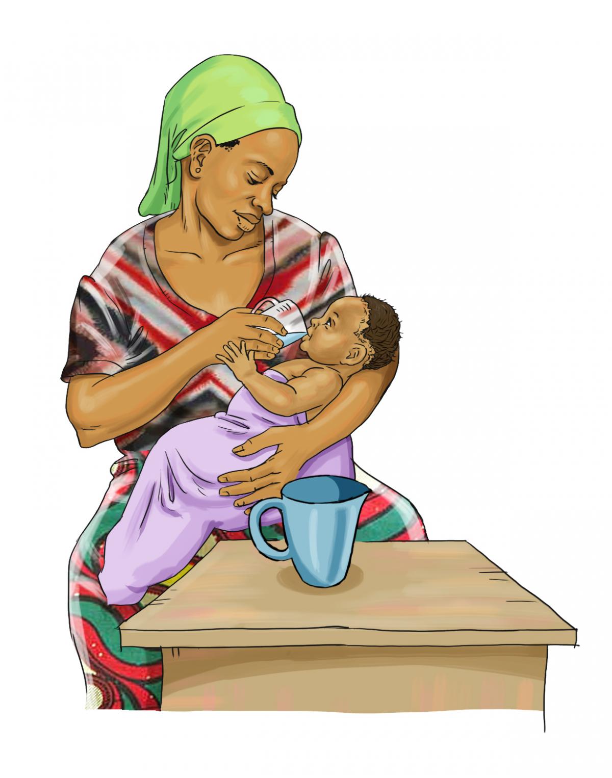 Breastfeeding - Giving baby water will increase risk of diarrhea 0-6mo - 01 - Burkina Faso Breastfeeding - Giving baby water will increase risk of diarrhea 0-6mo - 01 - Burkina Faso