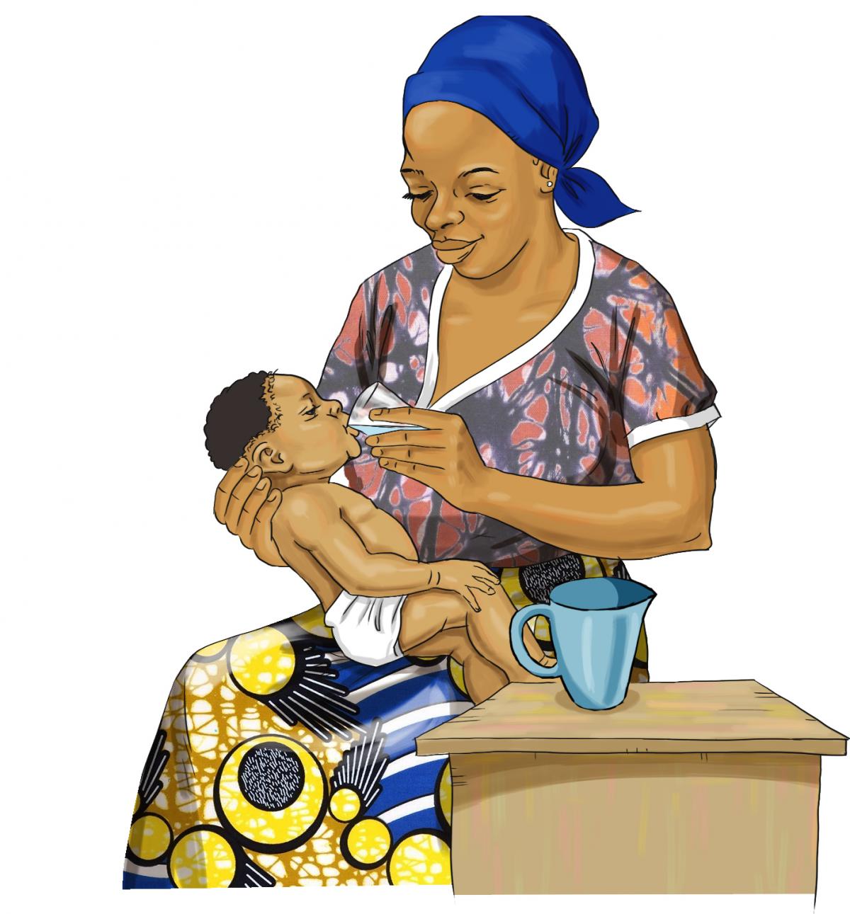 Breastfeeding - Giving water to a baby under six months will increase risk of malnutrition 0-6mo - 03 - Burkina Faso Breastfeeding - Giving water to a baby under six months will increase risk of malnutrition 0-6mo - 03 - Burkina Faso