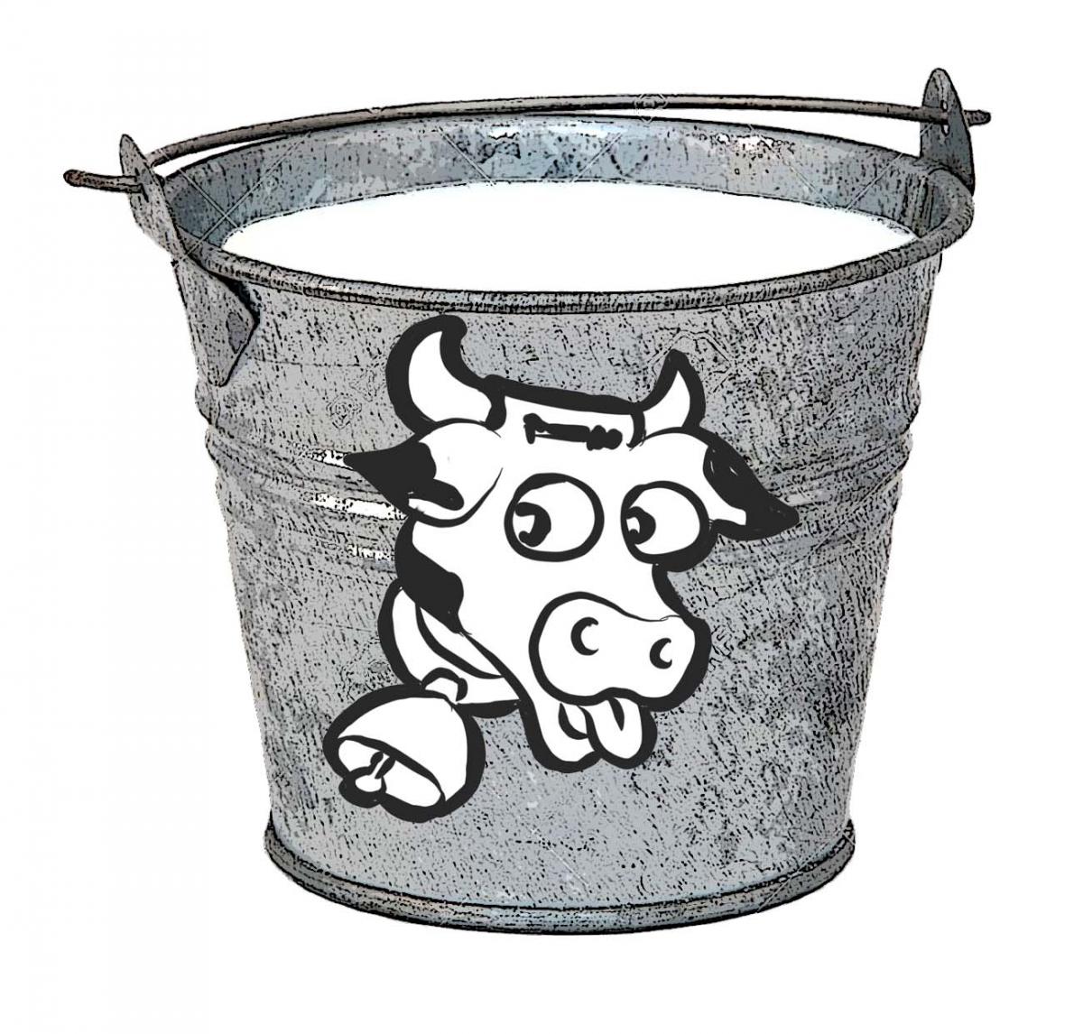 Objects - Pail of milk - 01 - Non-country specific