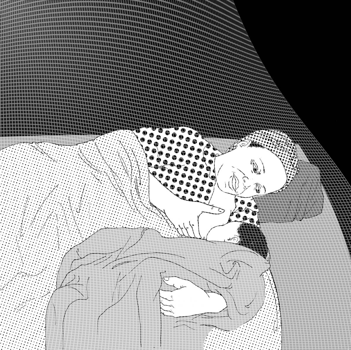 Breastfeeding - Breastfeeding positions - Side Lying - 01 - Non-country specific