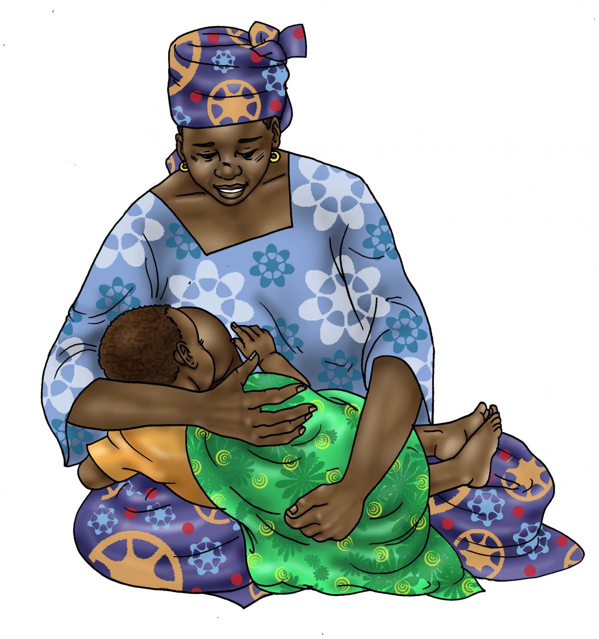 Breastfeeding - Breastfeeding positions 0-24 mo - 05 - Niger