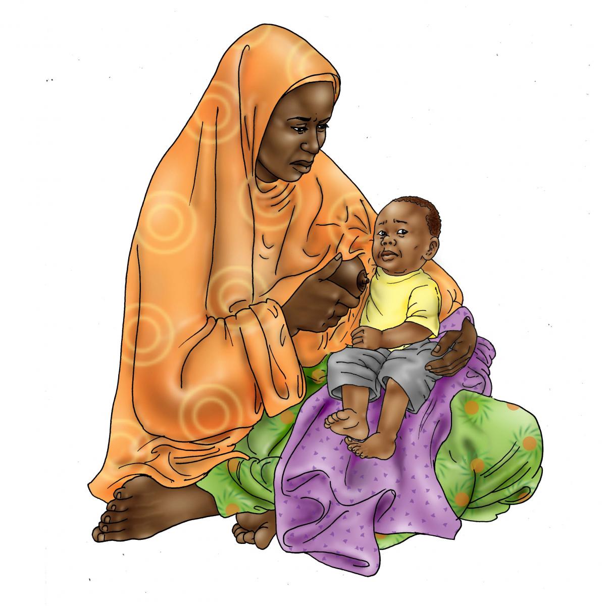 Sick Baby Nutrition - Sick baby refuses to breastfeed - 02 - Niger