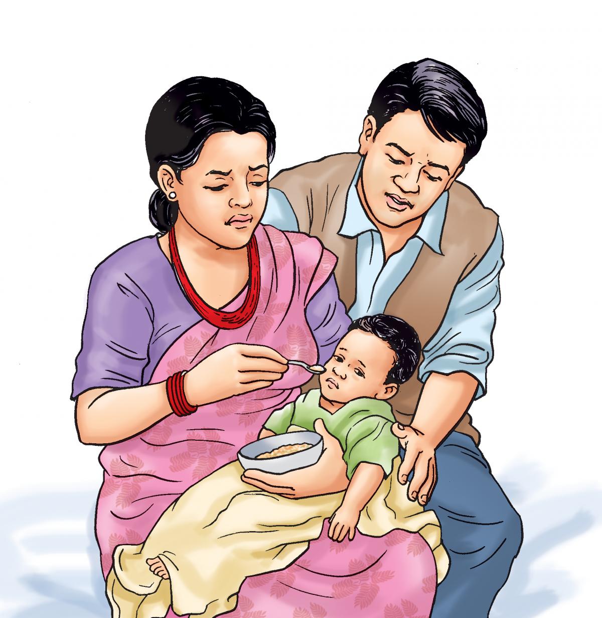 Sick child health - Complementary feeding for a sick child 6-24 mo - 02 - Nepal Sick child health - Complementary feeding for a sick child 6-24 mo - 02 - Nepal