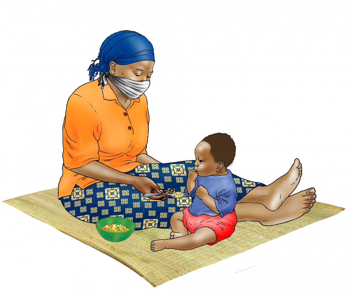 Complementary feeding - Complementary feeding 9-12mo - 02 - COVID