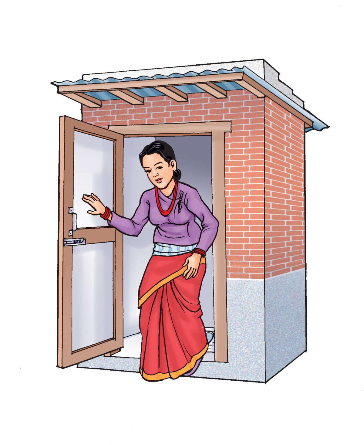 Hygiene - Wash your hands after using the latrine - 06 - Nepal Hygiene - Wash your hands after using the latrine - 06 - Nepal
