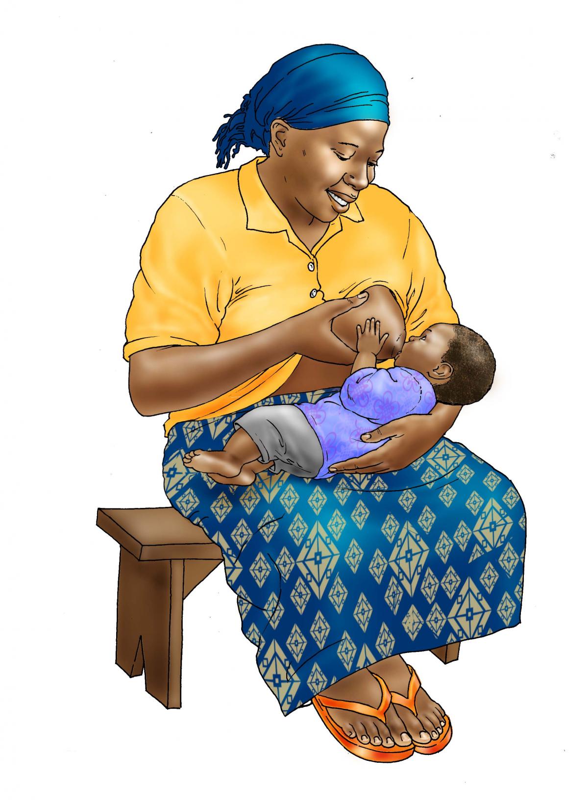 Breastfeeding - Breastfeeding 6mo 0-6 mo - 02 - Nigeria