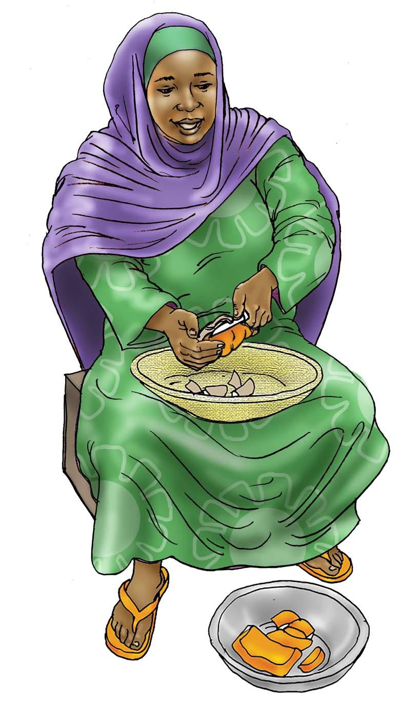Sick Baby Nutrition - Woman preparing food - 00 - Kenya Dadaab
