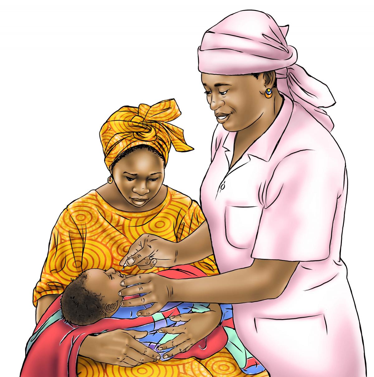 Baby Health Care - Vitamin A drops 0-24 mo - 00B - Senegal