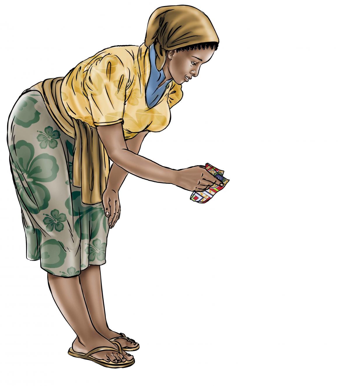 Hygiene - Mother boiling water - 01 - Sierra Leone