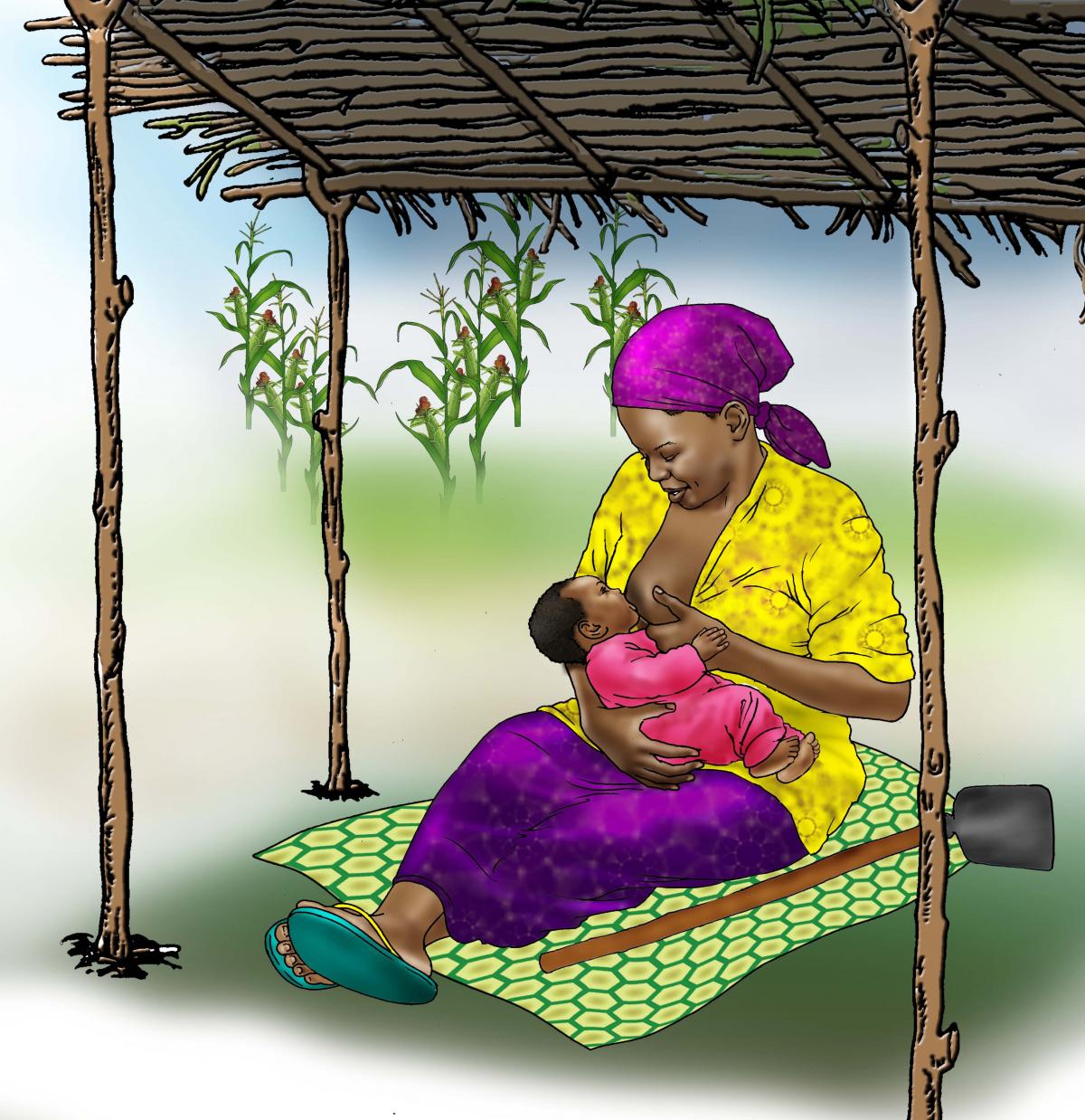 Breastfeeding - Breastfeeding during work 6-9 mo - 02A - Nigeria