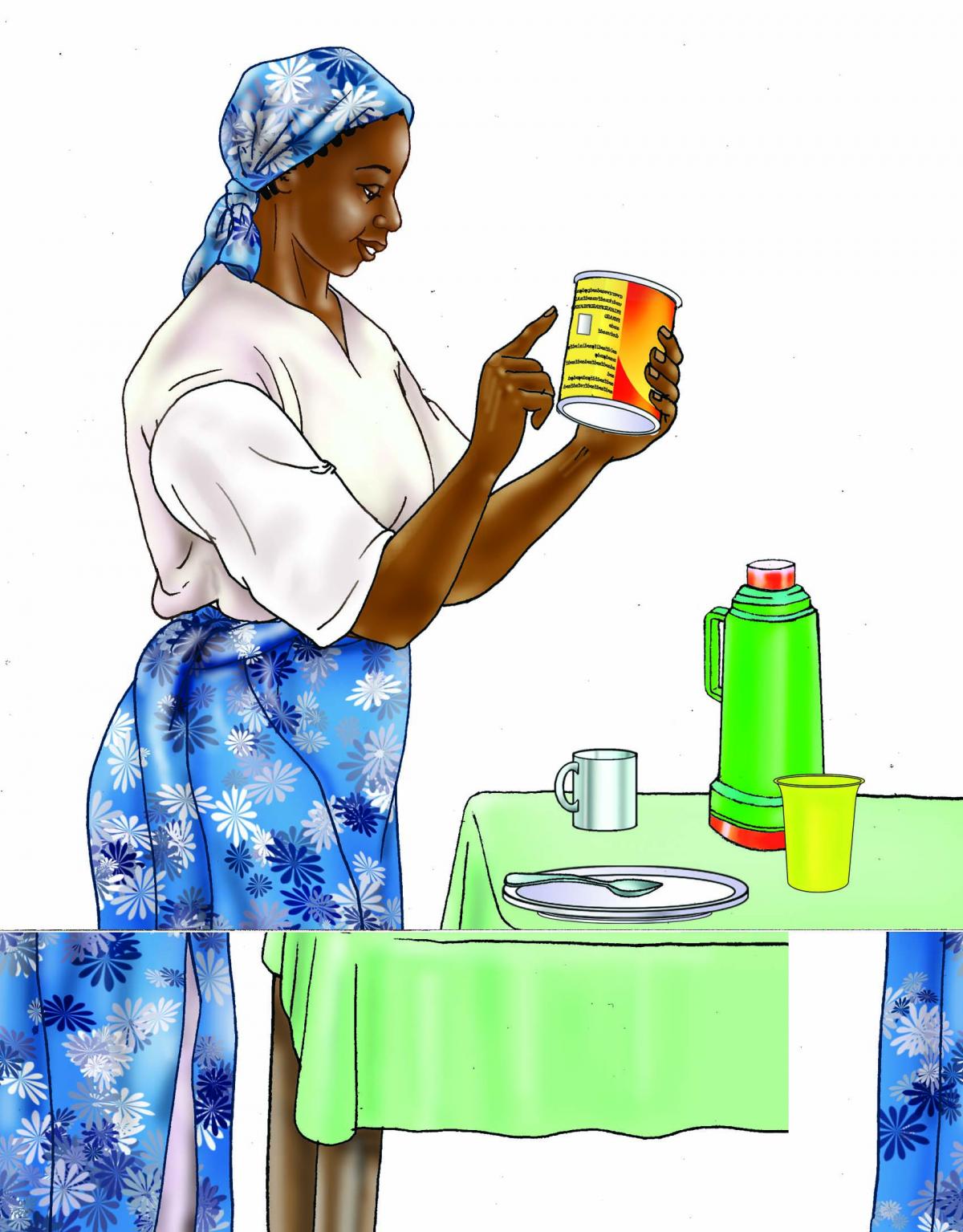 HIV - Preparing infant formula 0-24 mo - 01 - Tanzania