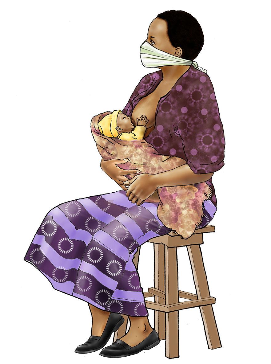 Counseling - Breastfeeding counseling - mother - 03 - COVID