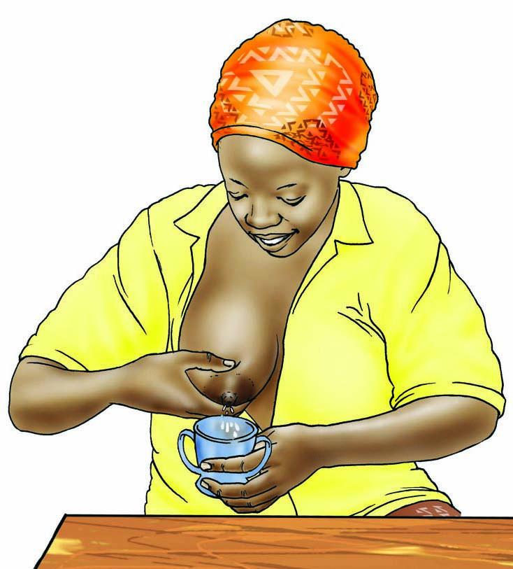 Cup feeding - Expressing breastmilk - 02B - Non-country specific