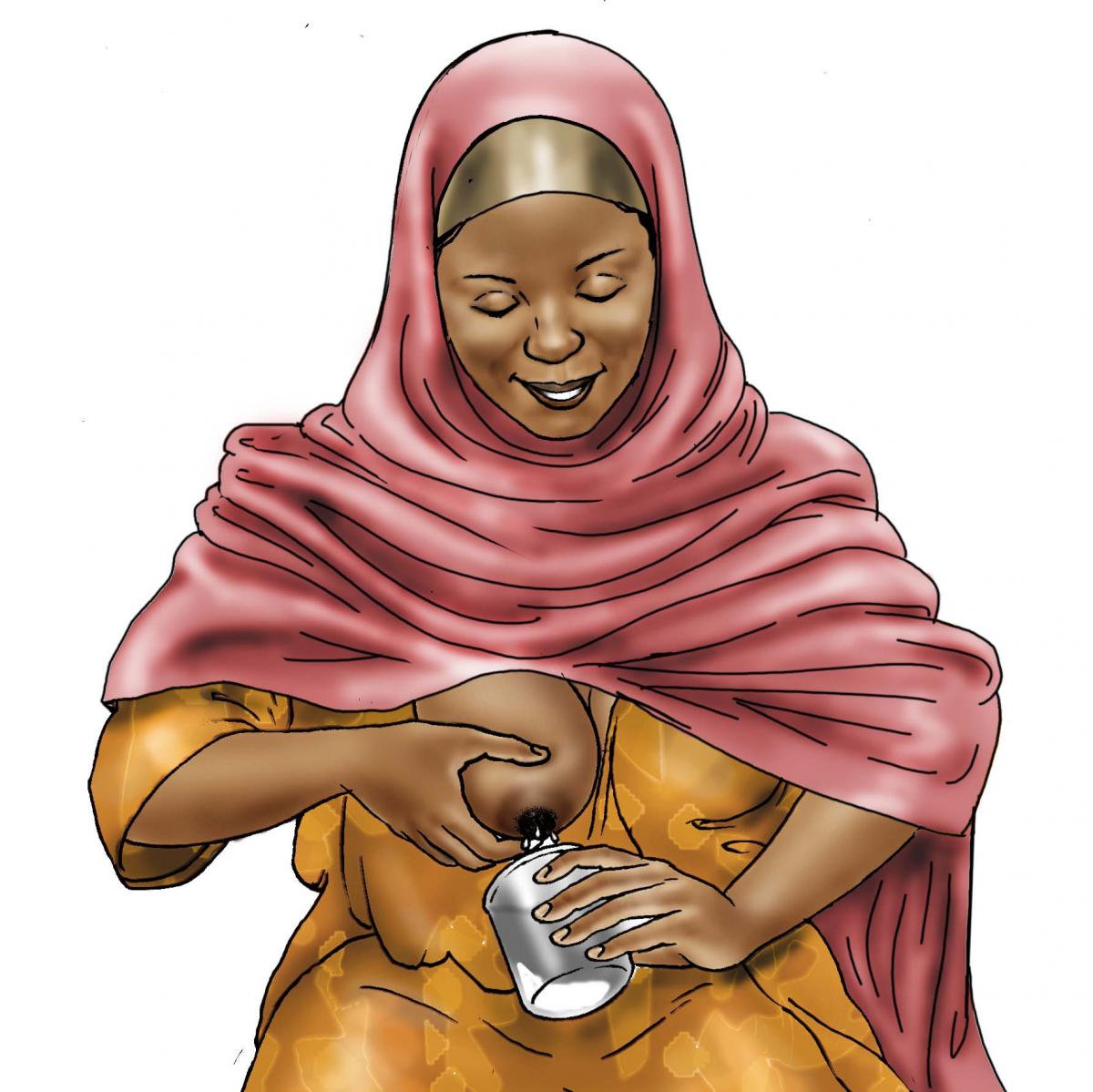Cup feeding - Expressing breastmilk - 02D - Non-country specific