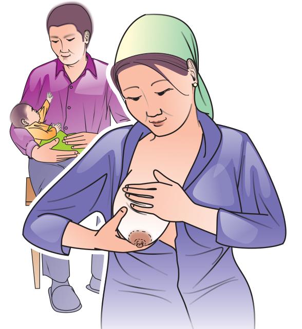 Cup Feeding - Father support for cup feeding 0-24mo - 01B - Kyrgyz Republic Cup Feeding - Father support for cup feeding 0-24mo - 01B - Kyrgyz Republic