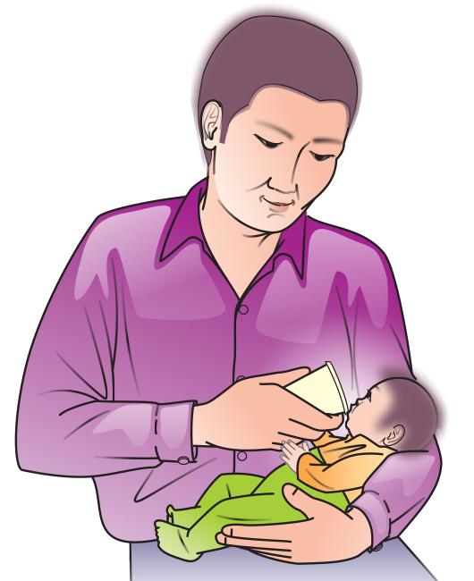 Cup Feeding - Father cup feeding 0-24mo - 04 - Kyrgyz Republic Cup Feeding - Father cup feeding 0-24mo - 04 - Kyrgyz Republic