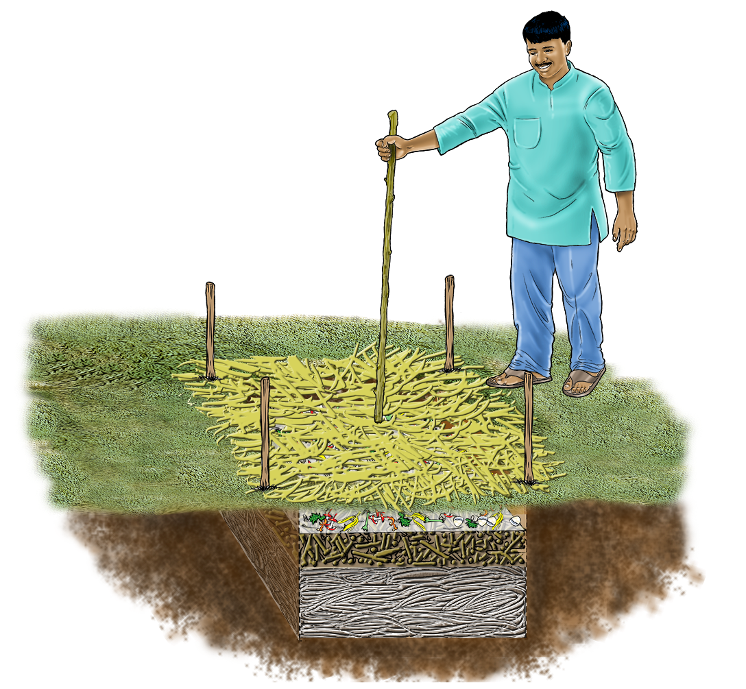 Agriculture - Pit Composting - 08 - India