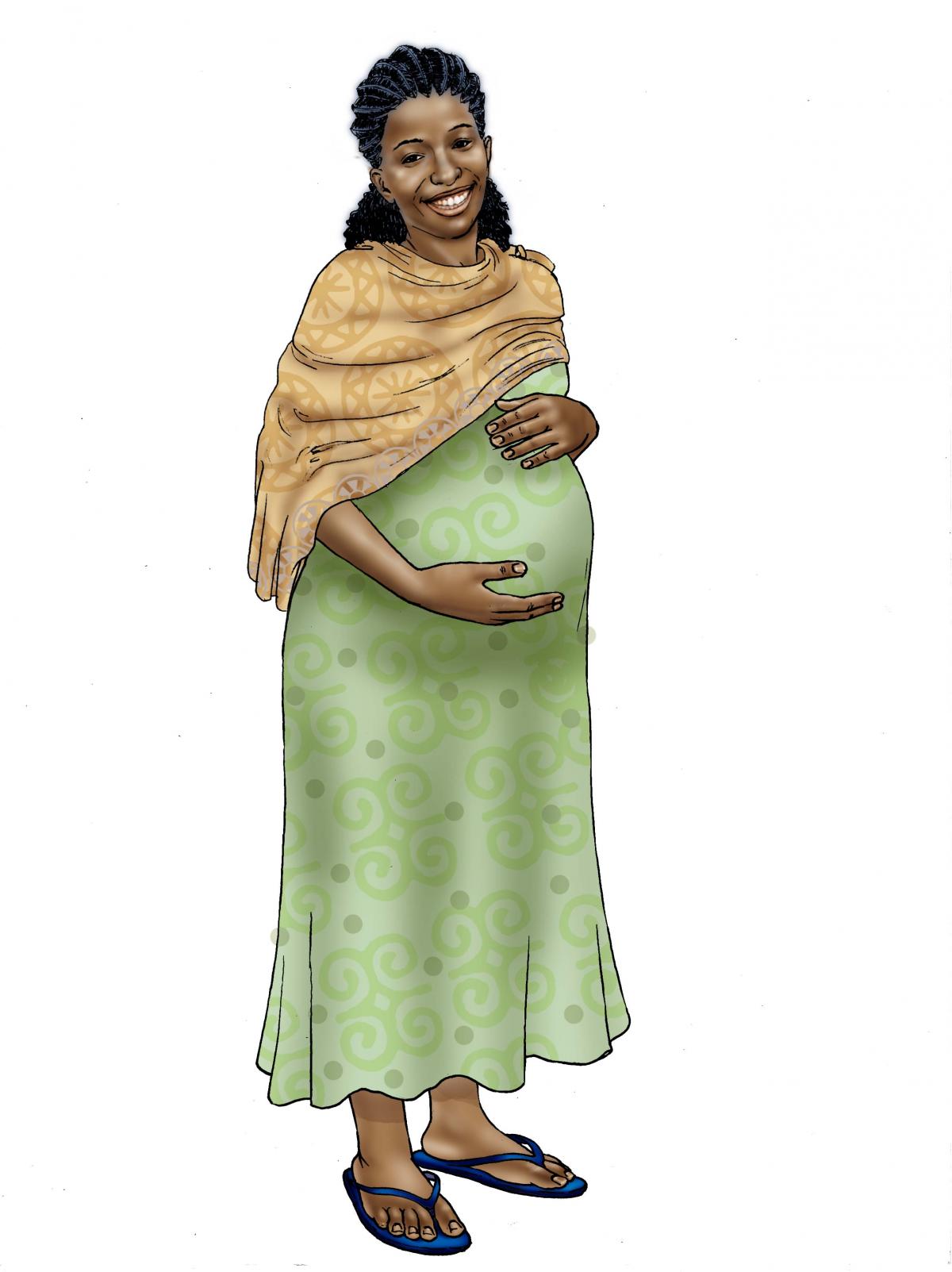 People - Pregnant woman - 00 - Ethiopia | IYCF Image Bank
