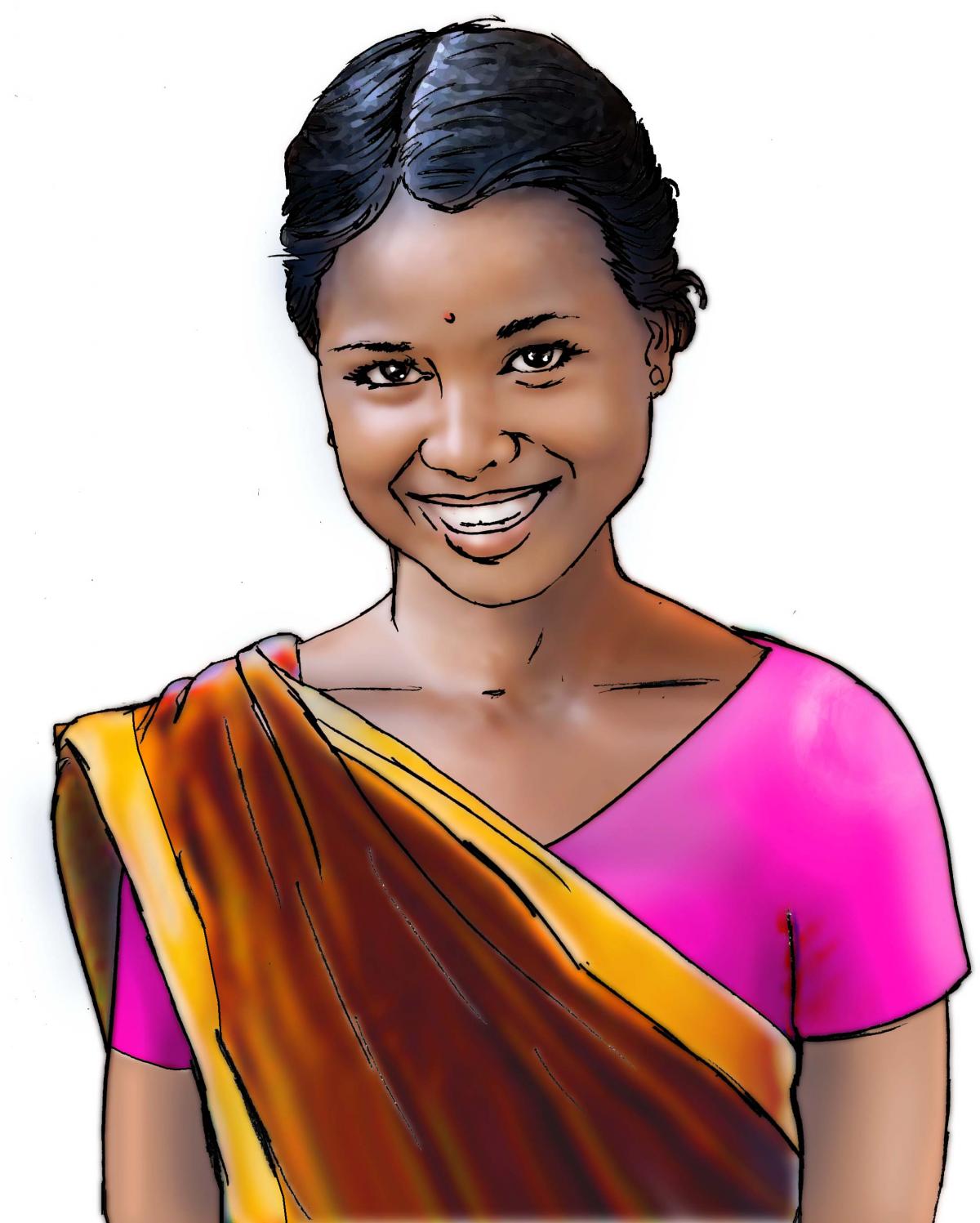 People - Adolescent woman - 00 - India