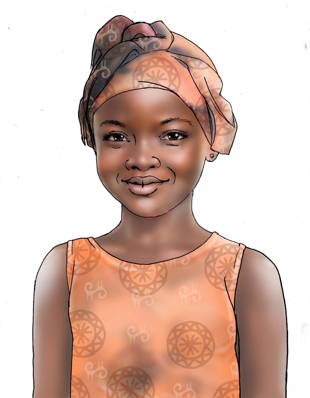 People - Young girl - 00 - Niger