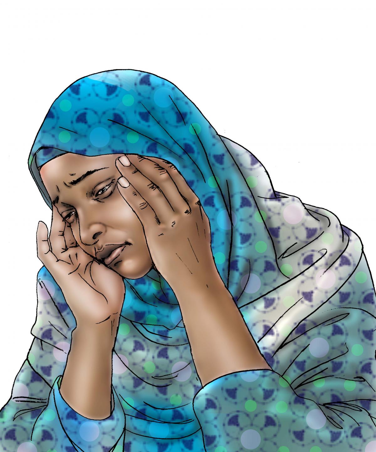 Maternal health - When to visit the health clinic - pregnancy - 12 - Kenya Dadaab