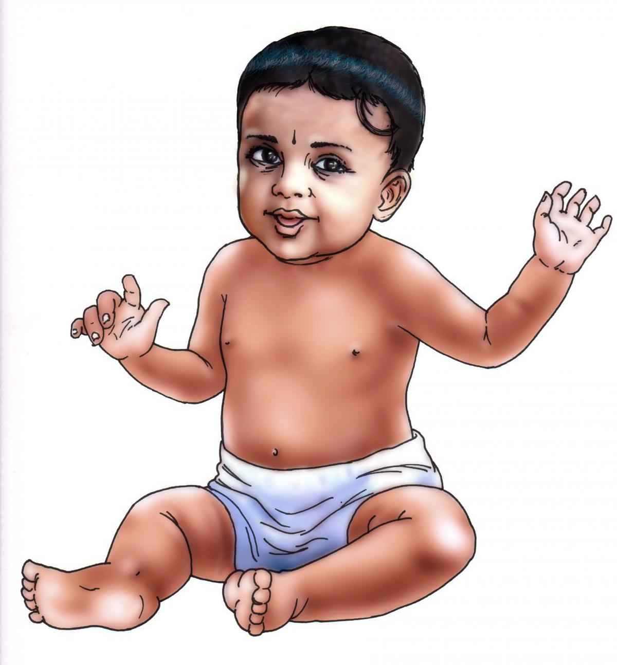 People - Healthy baby - 00 - India