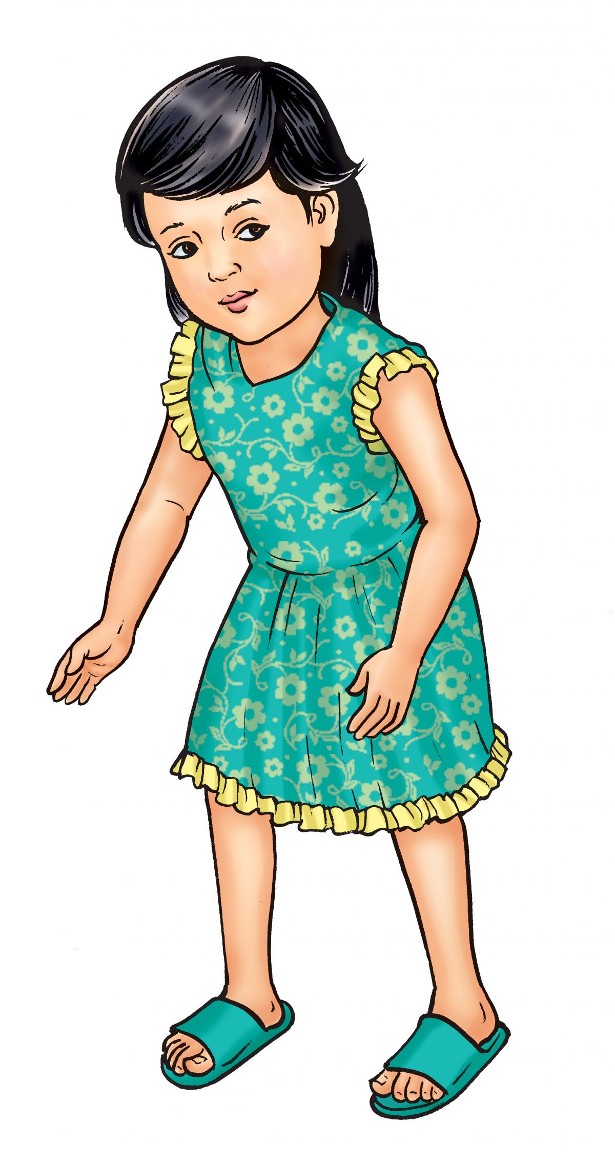 People - Healthy toddler girl - 01B - Nepal People - Healthy toddler girl - 01B - Nepal