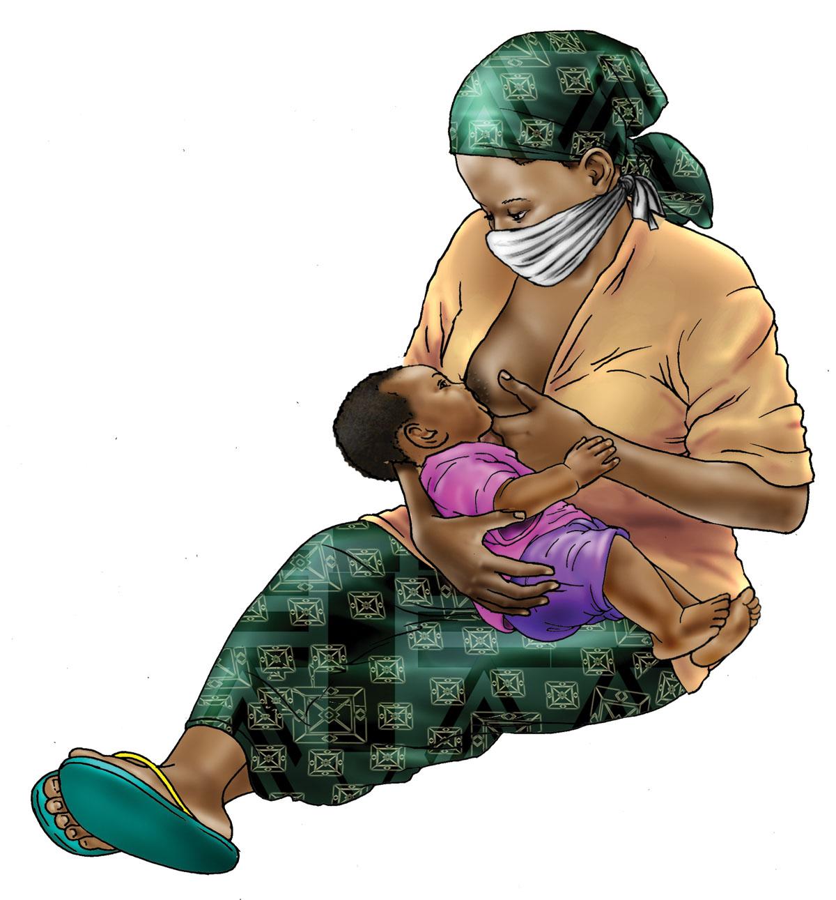 Breastfeeding - Breastfeeding while wearing a mask 6-9mo - 03 - COVID