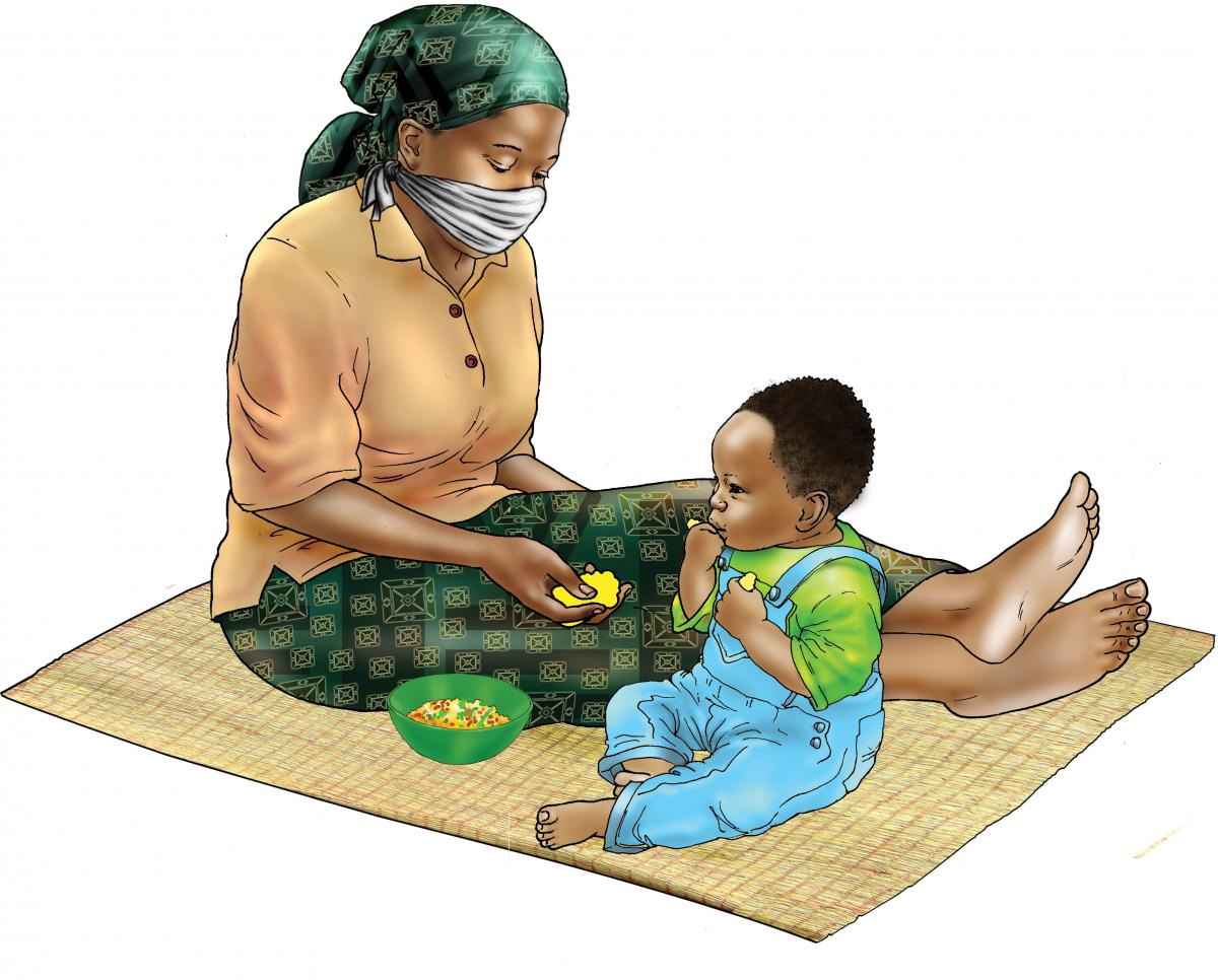Complementary feeding - Complementary feeding 9-12mo - 06 - COVID