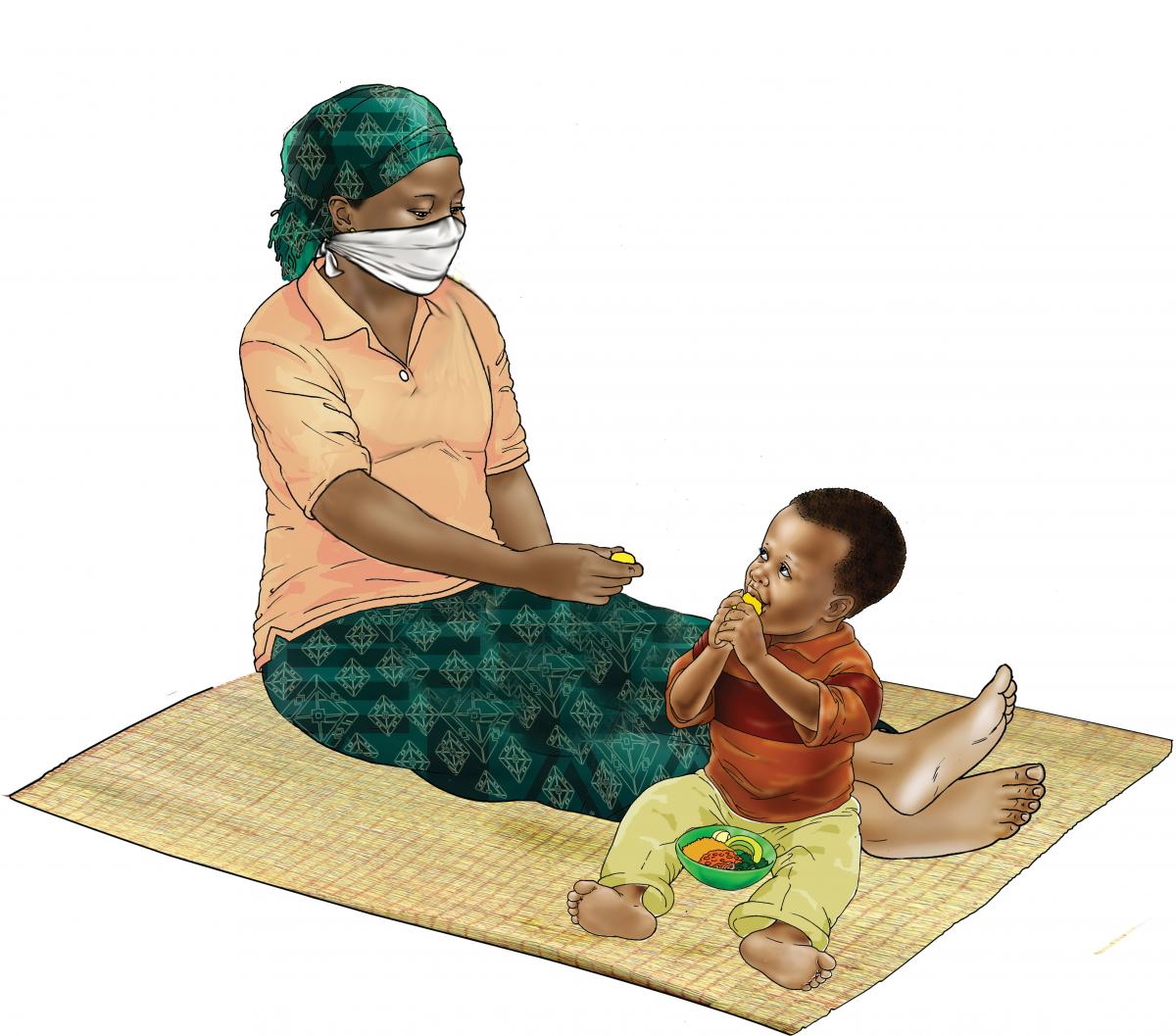 Complementary feeding - Complementary feeding 12-24mo - 08 - COVID