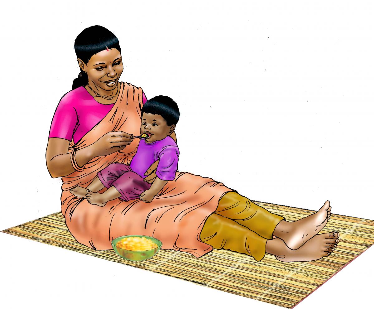 Complementary feeding - Complementary Feeding 6-9 months - 04 - India