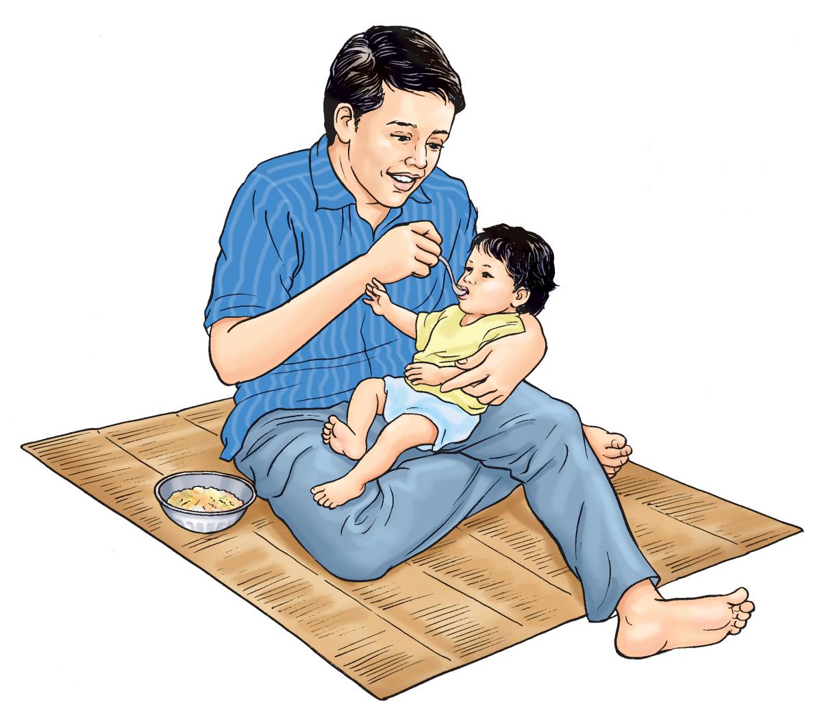 Complementary feeding - Complementary feeding at 6 months 6 months - 02 - Nepal Complementary feeding - Complementary feeding at 6 months 6 months - 02 - Nepal
