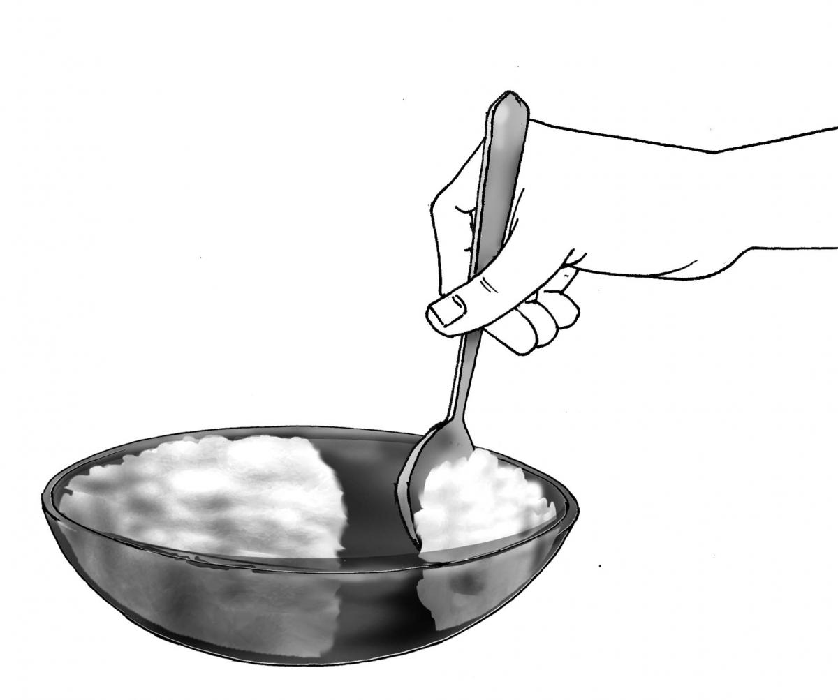 Complementary Feeding - Adding micronutrient powder to complementary foods - 02A - Non-country specific